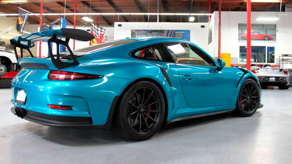 Моноблочные кованые диски HRE RC103 для Porsche 991 GT3RS