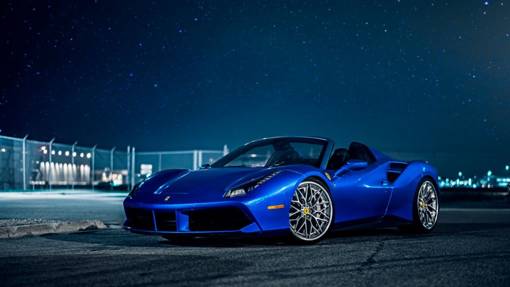 Трехсоставные кованые диски HRE S200 для Ferrari 488 Spider