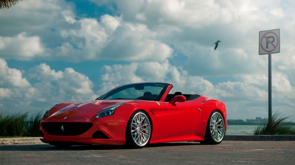 Трехсоставные кованые диски HRE S200 для Ferrari California T