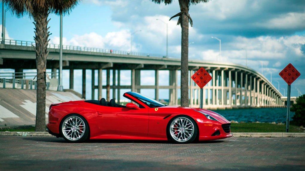 Трехсоставные кованые диски HRE S200 для Ferrari California T