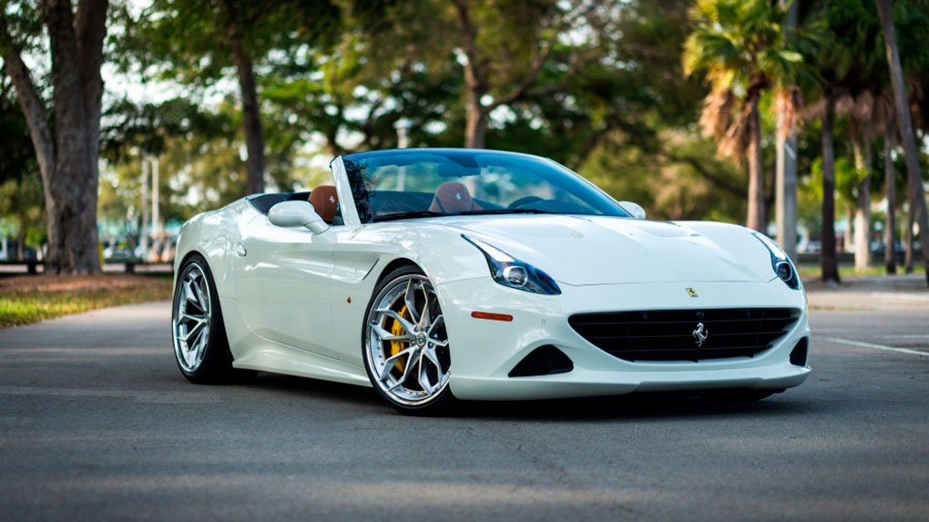 Трехсоставные кованые диски HRE S201 для Ferrari California T