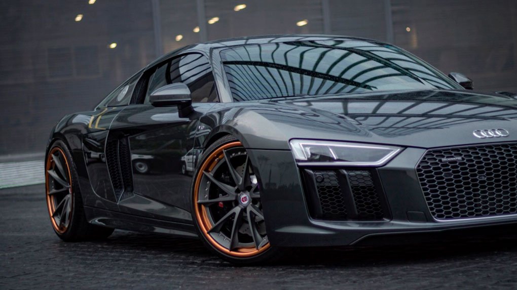 Трехсоставные кованые диски HRE S204 для AUDI R8 V10 Plus