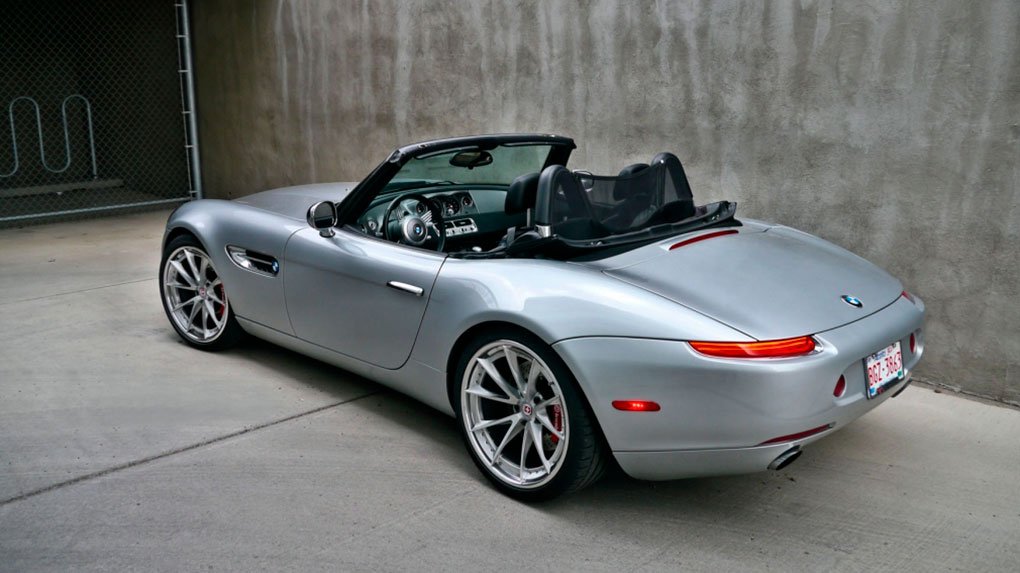 Трехсоставные кованые диски HRE S204 для BMW Z8