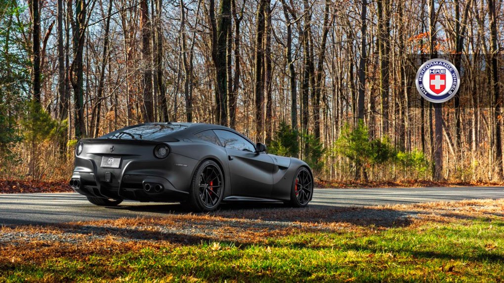 Трехсоставные кованые диски HRE S204 для Ferrari F12 Berlinetta