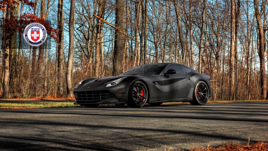 Трехсоставные кованые диски HRE S204 для Ferrari F12 Berlinetta