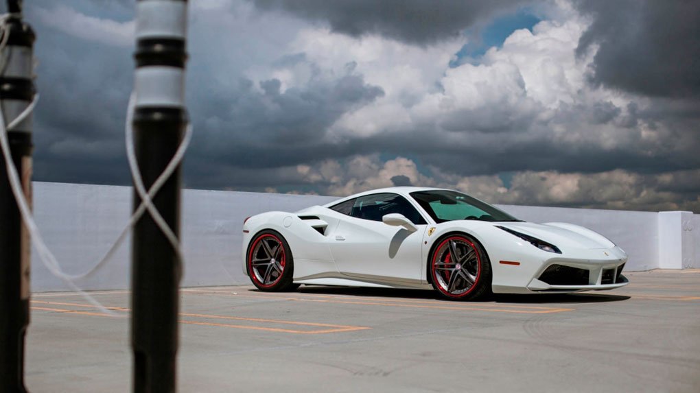 Трехсоставные кованые диски HRE S207 для Ferrari 488 GTB