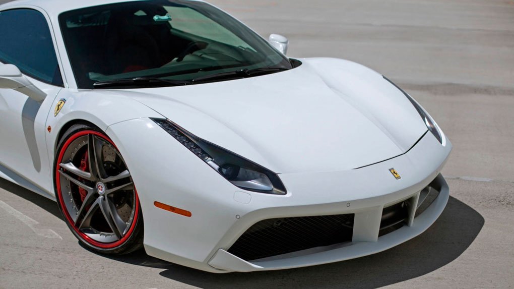 Трехсоставные кованые диски HRE S207 для Ferrari 488 GTB