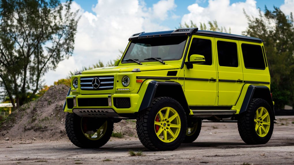Моноблочные кованые диски HRE TR188 Mercedes Benz G500 4x4