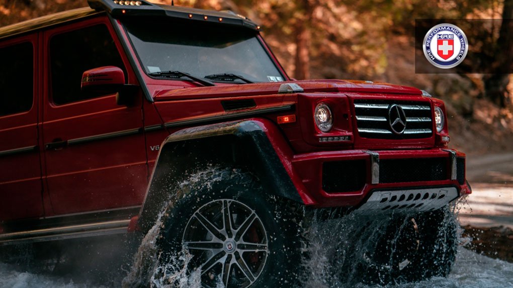 Моноблочные кованые диски HRE TR188 Mercedes Benz G500 4x4
