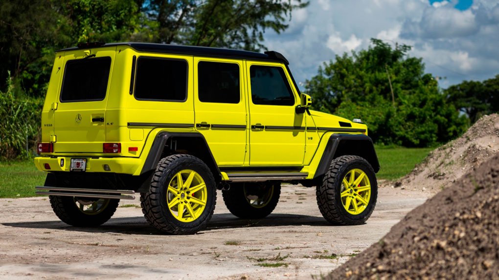 Моноблочные кованые диски HRE TR188 Mercedes Benz G500 4x4