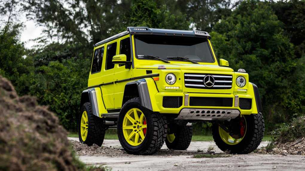 Моноблочные кованые диски HRE TR188 Mercedes Benz G500 4x4