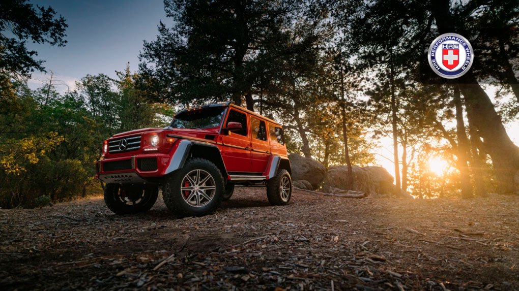 Моноблочные кованые диски HRE TR188 Mercedes Benz G500 4x4