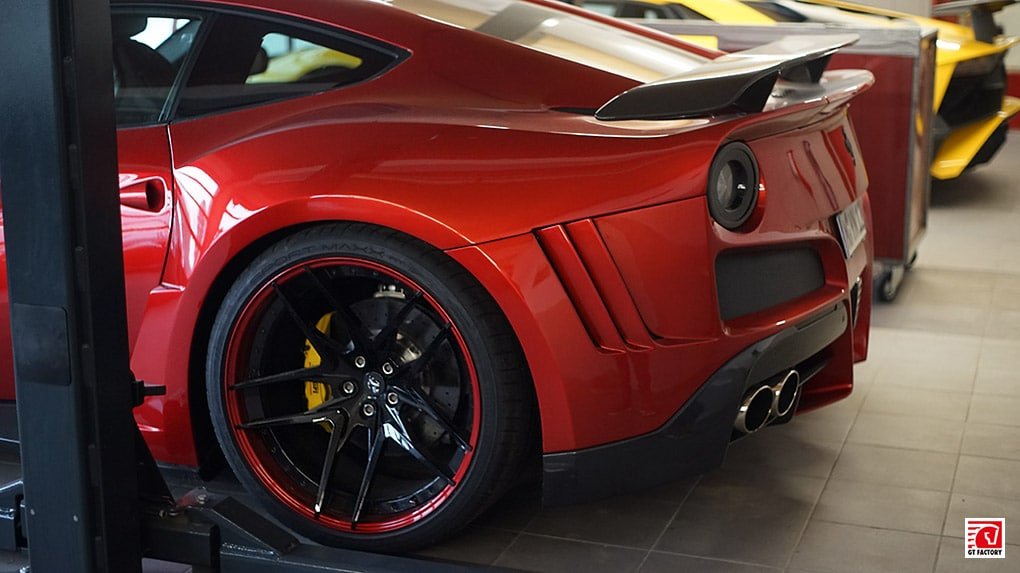 Ferrari F12 N-Largo in the Novitec assembly area