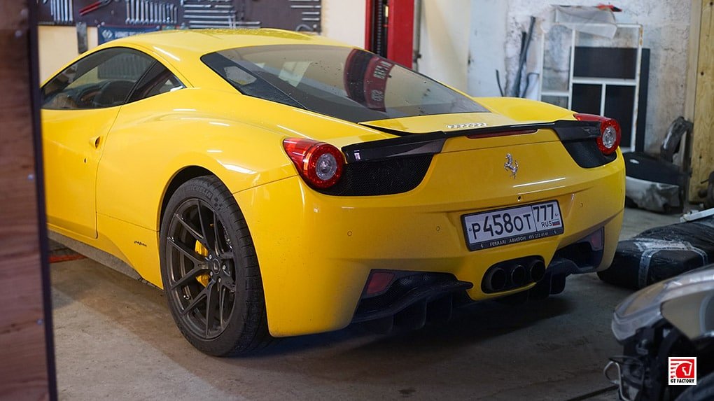 Bamd Ferrari 458 Italia installation process