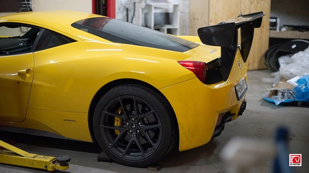 Bamd Ferrari 458 Italia installation process