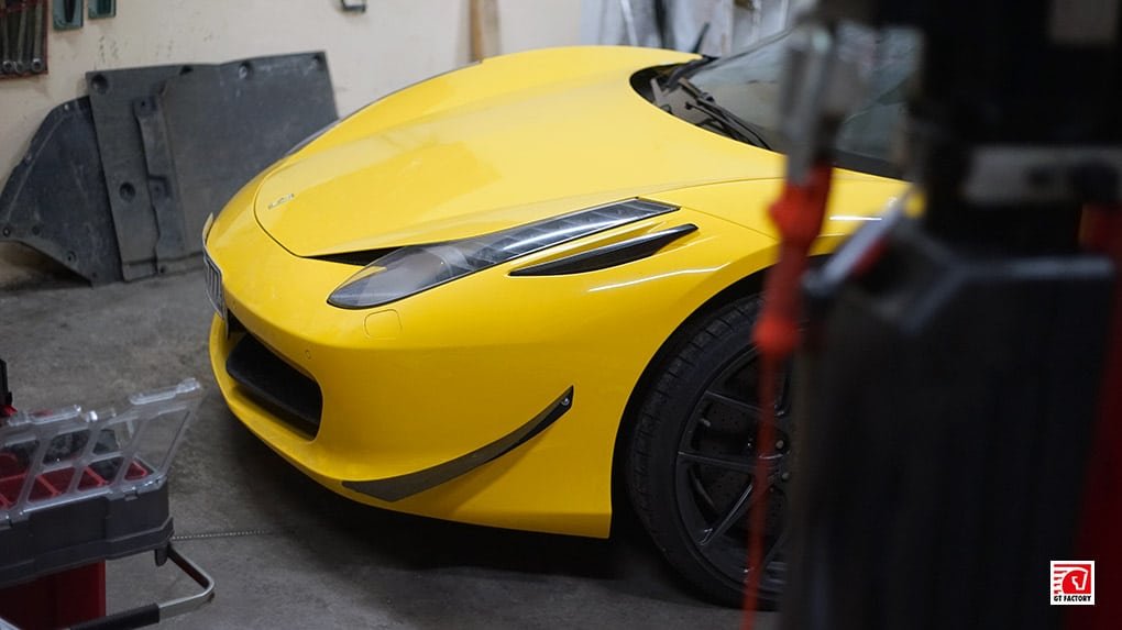 Bamd Ferrari 458 Italia installation process