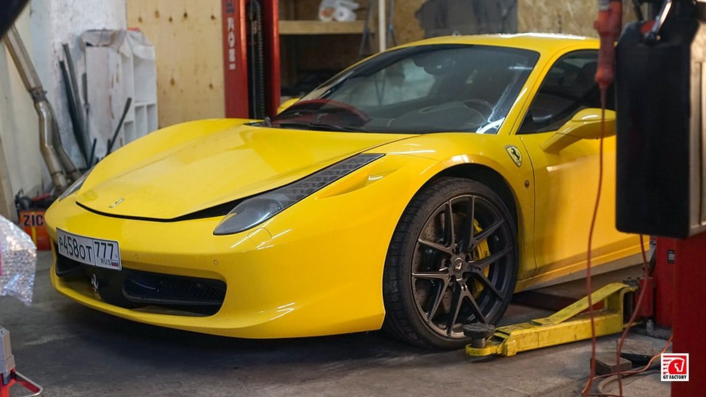Bamd Ferrari 458 Italia installation process
