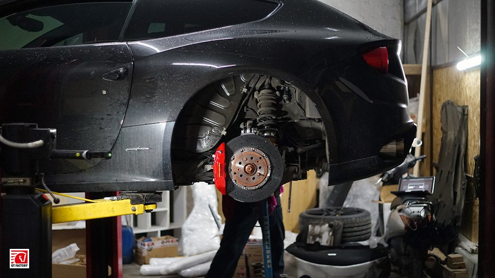 GTFactory Novitec Rosso Ferrari OEM rear springs