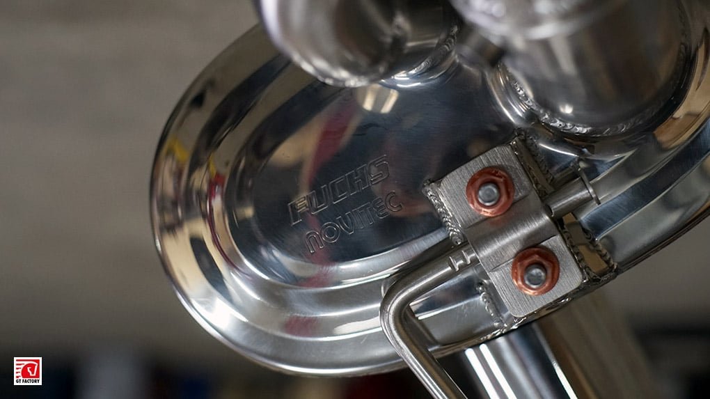 GTFactory Novitec Rosso Ferrari muffler with valve