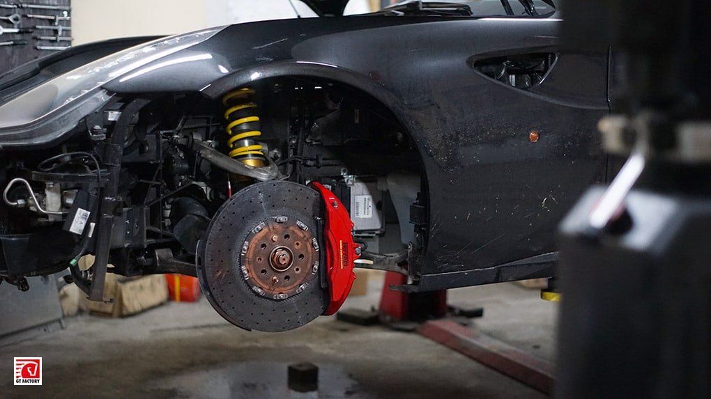 GTFactory Novitec Rosso Ferrari front sport lowering springs