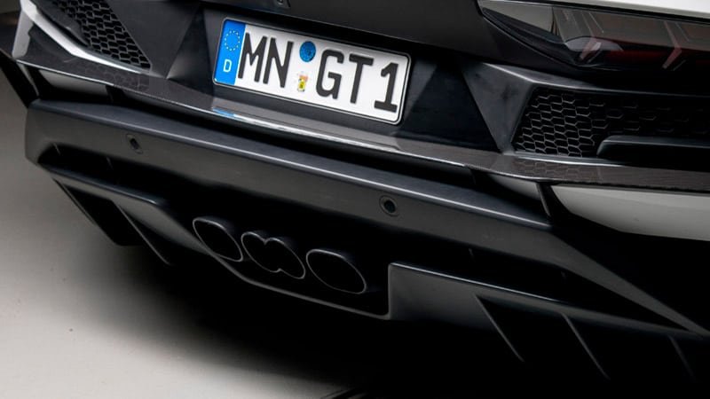 Rear Bumper Diffusor Bars