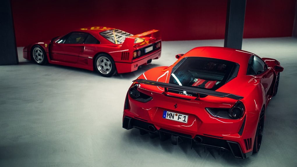 Novitec Ferrari 488 GTB N-Largo Limited программа тюнинга