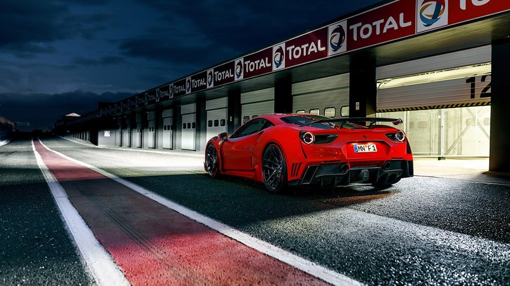 Novitec Ferrari 488 GTB N-Largo Limited программа тюнинга