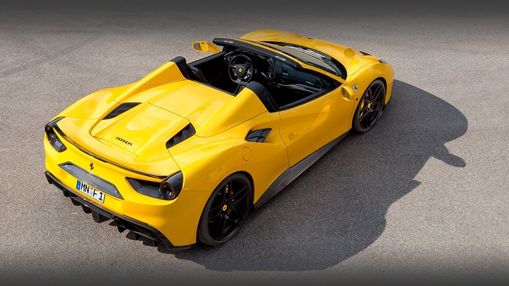 Novitec Ferrari 488 Spider программа тюнинга