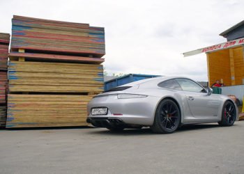 Карбоновый диффузор Vorsteiner V-GT Porsche 991 GTS