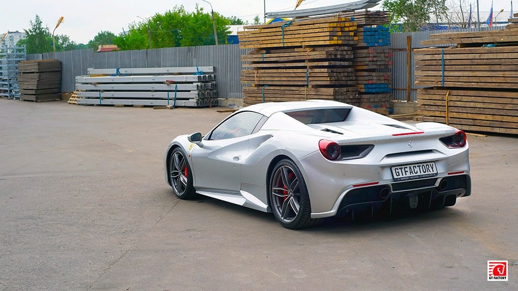 Novitec + iPE - комплексный тюнинг Ferrari 488 Spider