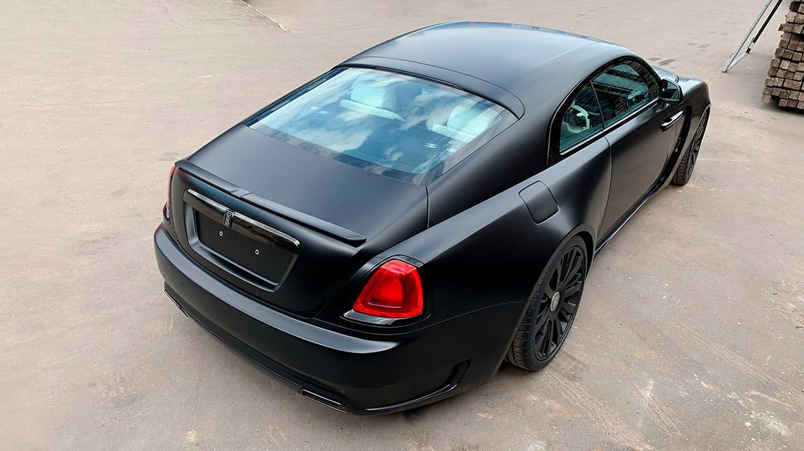 Rolls-Royce body kit and aero installation with SPOFEC Overdose components