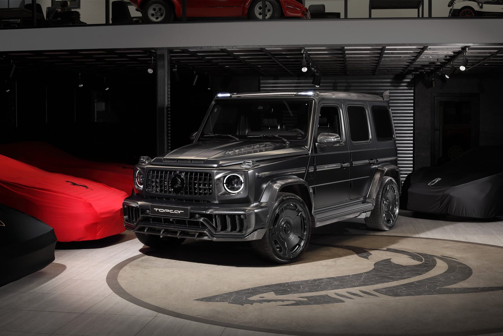 Top Car Design Mercedes-Benz G-Class body kit and aero installation