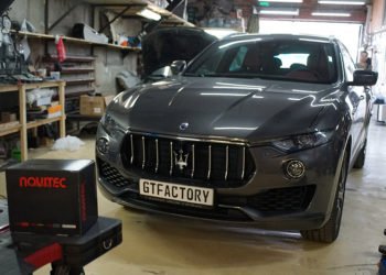 Установка блока увеличения мощности Novitec N-Tronic Maserati Levante V6 SQ4