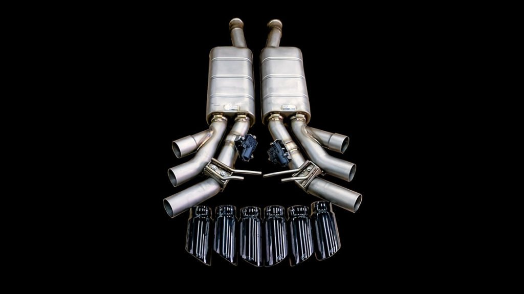 W464 catback exhaust system