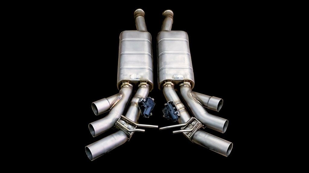 W464 iPE muffler