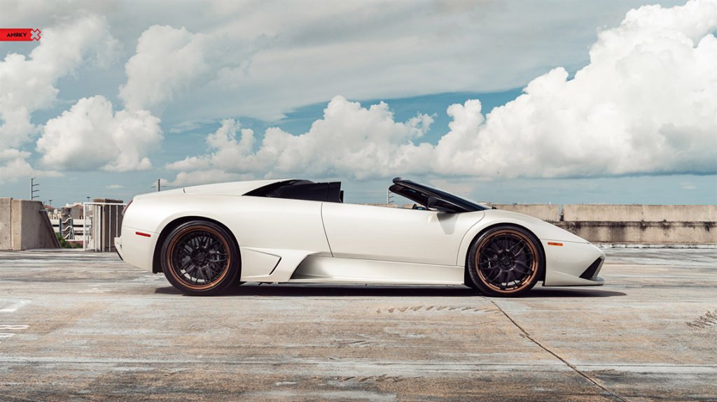 Lamborghini Murcielago Spider на кованых дисках ANRKY