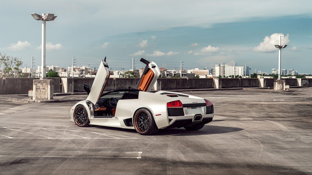 Lamborghini Murcielago Spider на кованых дисках ANRKY