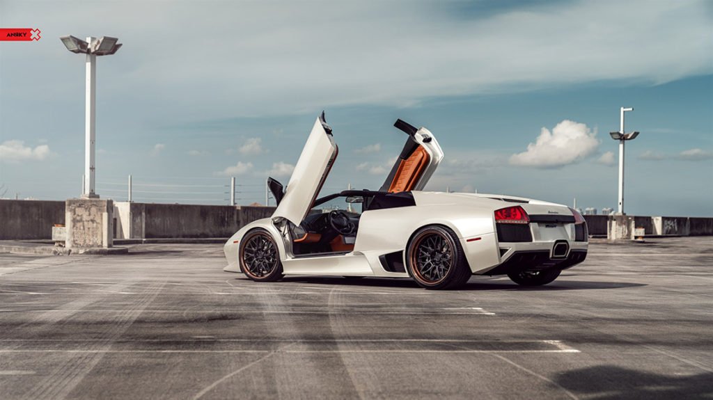 Lamborghini Murcielago Spider на кованых дисках ANRKY