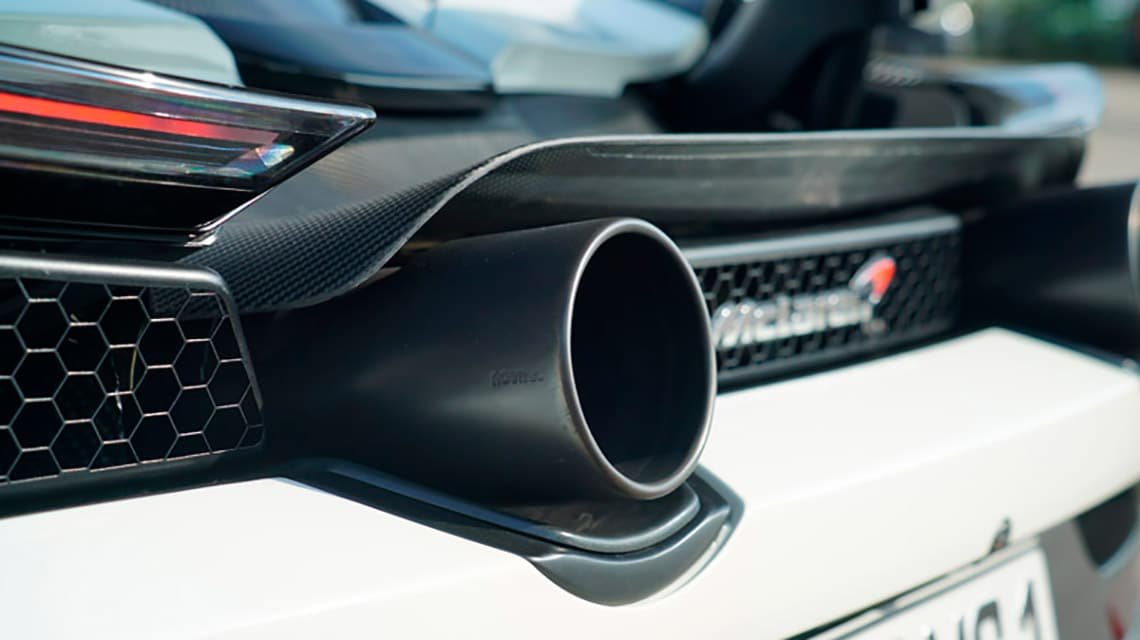McLaren 720S C172040 exhaust tips