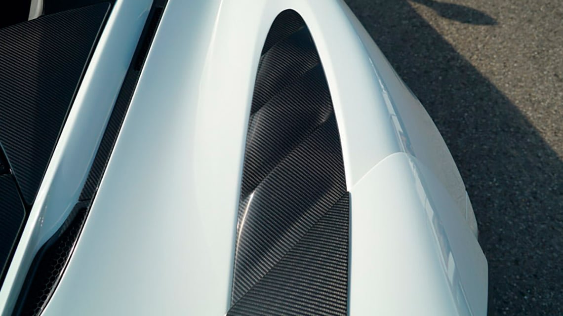 Novitec McLaren 720S C672018 Air Intake Side Wall