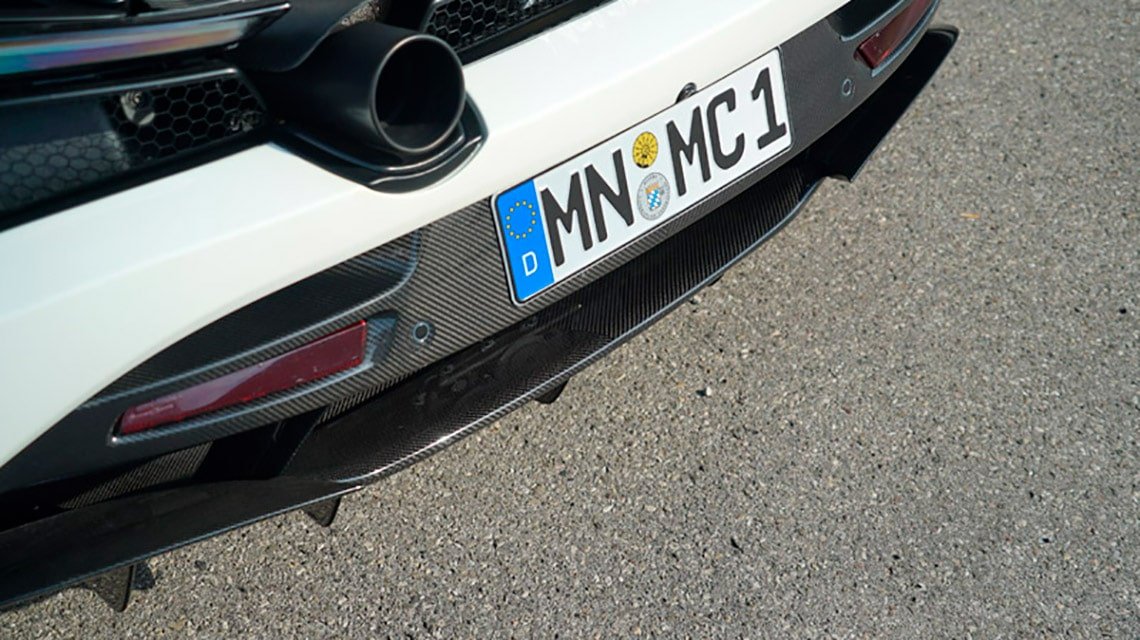 Novitec McLaren 720S C672056 Rear Bumper Diffusor