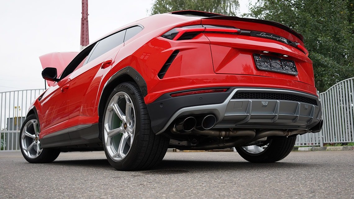 полный выхлоп iPE Lamborghini URUS