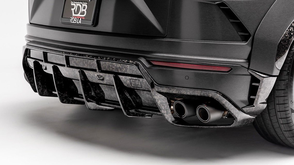 1016 Industries Lamborghini Urus Rear Diffusor