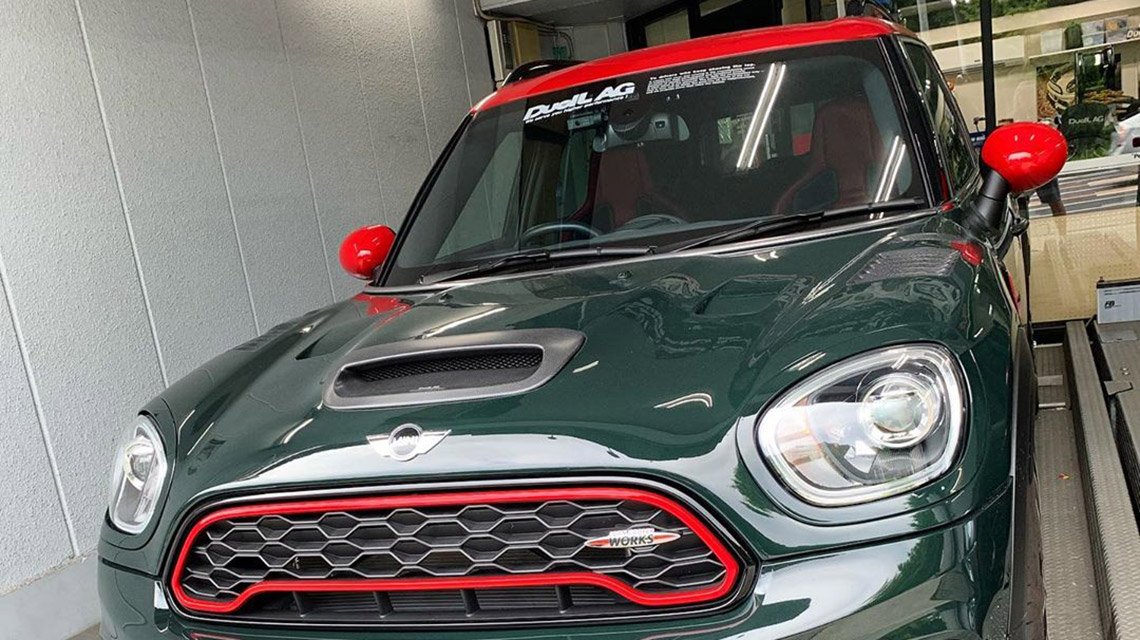 Duell AG MINI F60 JCW Countryman вентилируемый капот