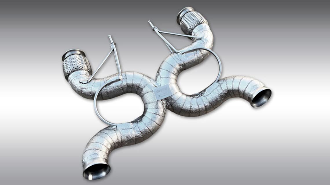 McLaren 720S Spider C172020 exhaust RACE
