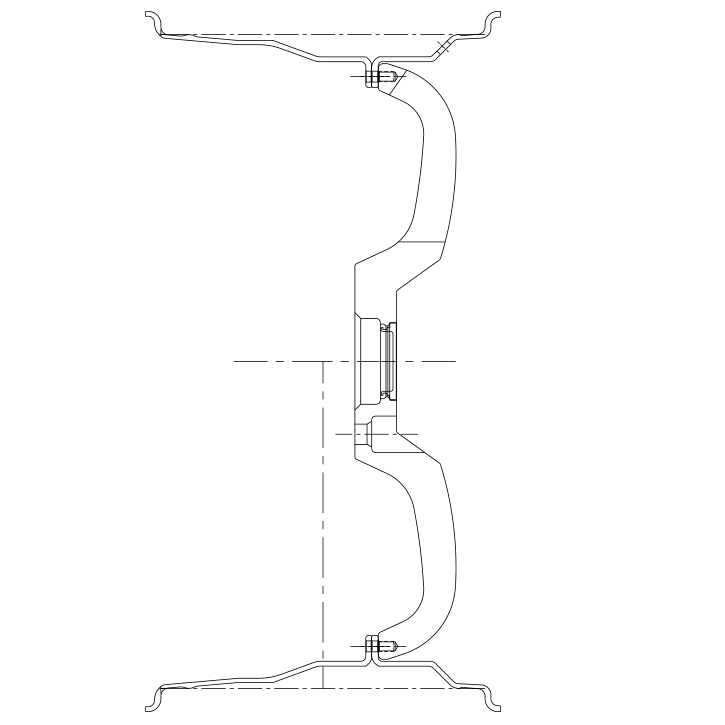 12 Convex + Step Lip + Rear Load + Hidden Hardware