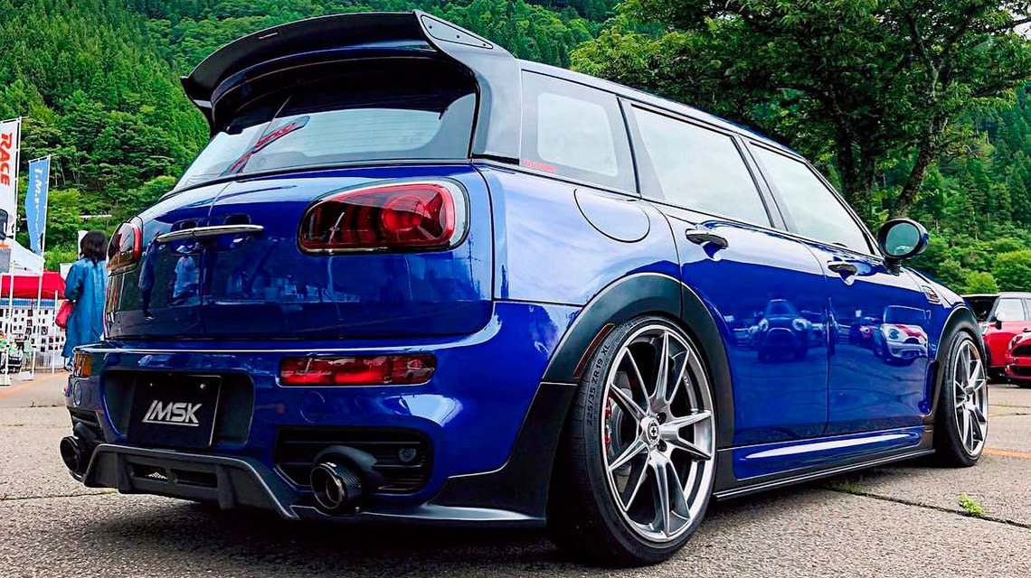 Duell AG Clubman F54 JCW Пороги с интегрированным боковым диффузором