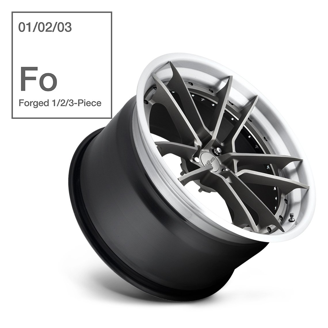 Rotiform Forged 1-2-3-piece