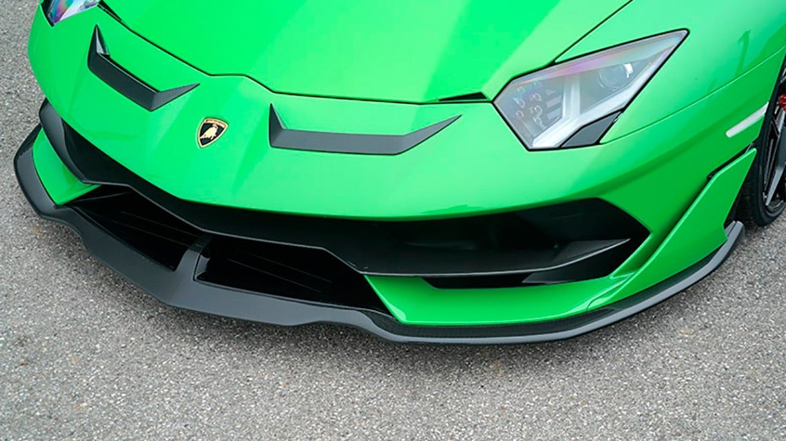 NOVITEC SVJ Передний лип спойлер карбон