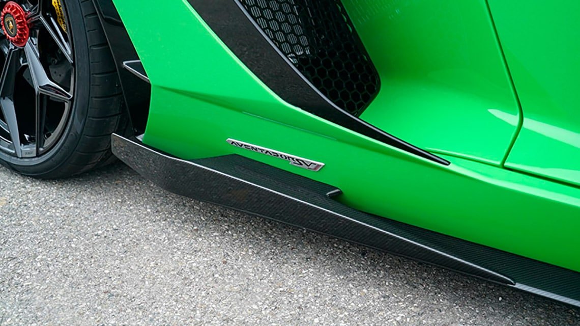 NOVITEC SVJ Панели порогов карбон